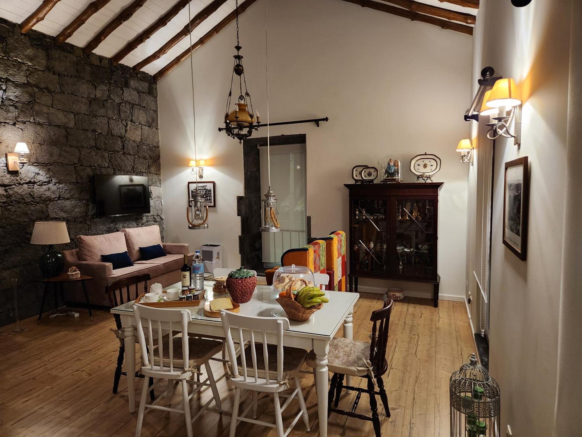 Casas De Campo Lomba D' Agua - Turismo Rural Candelária Szoba fotó